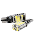 Pikkukuva 5 / 5: 2 kpl T15 W16w 45 Smd 4014 Led Auto Lisävalo Ei Virhettä Käännettäessä