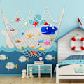 Miniatyrbillede 3 af 7: 2 stk. 80 x 40 tommer, Havfrue, Pirat, Nautisk, Underhavsparty Dekoration