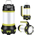 Pikkukuva 1 / 6: Latautuva LED-lyhty, USB-latautuva LED-leirintälyhty