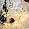 Miniatyrbillede 3 af 5: 9,8ft Julelys til Indendørs Soveværelsesdekoration - 20 LED Gl