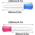 Miniatyrbilde 2 av 5: Flytende Droppere, 2 stk Silikon Dropperpipetter, Flytende Pipetter