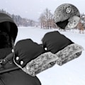 Pikkukuva 1 / 5: Rattailas, rattailas käsikäsineet lämpimällä fleece- ja puuvillavuorella DXGHC