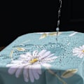 Miniatyrbillede 5 af 7: Bruseforhæng 240x200, tekstil badeværelsesforhæng lavet af polyester