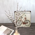 Miniatyrbillede 5 af 7: 10 stk. 29,5\" Lange Jasmin Kunstige Blomster Faux Jasmine Fake