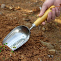Miniatyrbilde 5 av 5: Hagespade i rustfritt stål, liten, lett og multifunksjonell