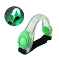 （2 st Grön） LED-Armband Säkerhetsbälte Nattlöpning Cy