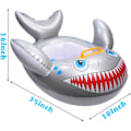 Miniatyrbillede 2 af 5: Svømmevinger Haj Svømmevinger Baby Pool Float Legetøj Cartoo DXGHC