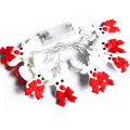 Miniatyrbilde 4 av 4: Elk LED-lysstreng for juletrepynt, juledekorasjon 3m