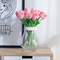 Miniatyrbild 6 av 7: 10 st Real Touch Latex Konstgjorda Tulpaner Blommor Falska Tulpaner Flow