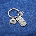 Miniatyrbillede 2 af 5: 2022 Find Joy in The Journey Nøglering Glad Camper RV Trailer DXGHC