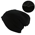 Miniatyrbillede 2 af 7: Vendbar Beanie i Ensfarvet, Blød Beanie, Let og Blød