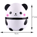 Miniatyrbild 5 av 5: Squishies Pandaegg Långsamt Stigande Klämleksaker Doftande Kawaii DXGHC