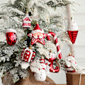 Miniatyrbilde 6 av 6: 4 stk Julepynt, Pynt til Juletreet (Gulrot+Vand