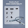 Miniatyrbillede 2 af 5: Type C Laptop Converter Dock en drag fire Splitter USB 3.0 hub d