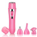 1 Stykke (Rosa) Elektrisk Barbermaskin, 4 i 1 Trimmer, USB Ladbar
