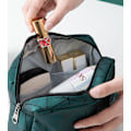 Miniatyrbillede 3 af 5: Toilettepose, dobbeltlags makeuptaske, stærk, holdbar og vandtæt