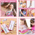 Miniatyrbild 3 av 5: DIY Hand Rope Braider Set, Stretchy Bracelet Making Kit, Färgglad vänskapsarmband Maker, DIY Rope Bracelets, Vänner