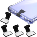 Miniatyrbild 1 av 5: Set med 3 Silikon Anti-Dammpluggar för USB-C Port Anti Damm Pl DXGHC