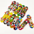24 st Finger Skateboard Fingerboards med 32 Utbytbara