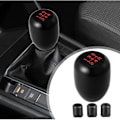 Miniatyrbillede 1 af 4: Gearskifte Knob, Universal Bil Modificering Manuel Knob Gearskifte
