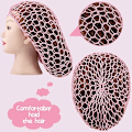 Miniatyrbilde 2 av 6: 3 stk. Mesh hårnett Rayon Heklet hårnett Heklet Sleep Cap