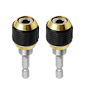 Miniatyrbild 1 av 5: 2-pack 6,35 mm Hexskaft Borrbit Förlängning för Elektrisk Borr -