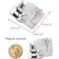 Miniatyrbillede 2 af 5: Snap-on Justerbar Bias Binder Fod Til Brother Singer Janome Sy