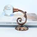 Miniatyrbillede 3 af 5: Ekstra Stor Glas Krystal Gardin Holdere Tie Back Væghængt Krog