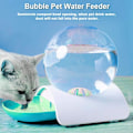 Miniatyrbild 2 av 7: Kattfontän, Plastbubbla Husdjursvattenmatningskopp Automatisk Hig