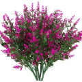 Miniatyrbillede 1 af 6: 6 Pak Kunstige Lavendelblomster, Livagtige, UV-Resistente, Lys Op Yo