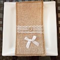 Miniatyrbilde 3 av 7: 2 stk Julepynt Julelin Laceserviett Oppbevaring B