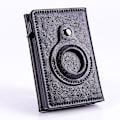 Miniatyrbild 1 av 5: Dww-men plånbok anti-scratch Slitstarkt läder Bifold Mon DXGHC