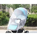 Miniatyrbillede 2 af 6: Barnevognsnet, Universal Myggenet Beskyttelse mod Fluer og Insekter til Klapvogn, Barnevogn, Lift, Stroller, Vugge, Kurv