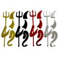 Miniatyrbillede 4 af 4: 2 stk 3D Bilsticker Imp Bilsticker Personlig Bilsticker Vand