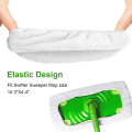Pikkukuva 5 / 5: Uudelleenkäytettävät puuvillaiset kosteat liinat Flash Powermop Swiffer Wet & Dry -sweeperin aloituspakkaukseen, pestävät moppi-täyttöpakkaukset kostealle ja