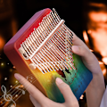 Miniatyrbillede 1 af 5: Tommelharpe Carlinba fem-fingers harpe 17 tone begynder finger h