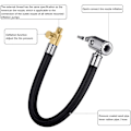 Miniatyrbilde 2 av 6: Dekk-inflator slange adapter med låseklemme luftklips erstatning