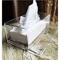 Miniatyrbillede 2 af 6: Vævæskeskrin med låg, rektangulær, væv dispenser
