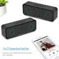 Pikkukuva 3 / 5: (Musta) Kannettava Langaton Kaiutin, Bluetooth 5.0 Kaiutin 3D-Äänentoistolla