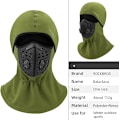 Miniatyrbild 3 av 6: Skimask balaclava vintermask män balaclava kallt väder varm ma