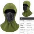 Miniatyrbilde 3 av 6: Skimaske balaklava vintermaske menn balaklava kaldt vær varm ma