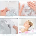 Miniatyrbillede 5 af 5: Silikone Badekar Sink Stop Propper Gummi Vand Sink Aftapning Sugning Cu