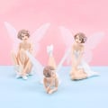 Miniatyrbilde 4 av 7: Tinkerbell-figuriner for pynt, bord, kake, kontor, hjem - 3 stk