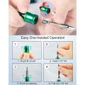 Miniatyrbillede 5 af 5: Bit Shank Adapter, 6 stykker 1/4 tommer Hex Shank Skruetrækker Bit Ho