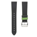 Miniatyrbilde 3 av 5: （Svart）Passer for Galaxy Watch 4 twill ekte lær LEATHER s