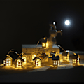 Miniatyrbillede 4 af 5: 10LED Juletræshus-lysstreng til værelse og soveværelse