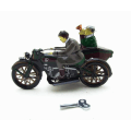 Miniatyrbilde 3 av 5: Trehjuls motorsykkel nostalgisk tema personlig dekor DXGHC