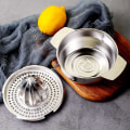 Miniatyrbillede 2 af 7: Citruspresser 300ml, Manuel Citruspresser 201 Rustfrit Stål Dis