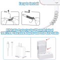 Miniatyrbilde 3 av 5: Kabelbeskytter for iPhone 20w lader, Søt 3D Sløyfe Lader C