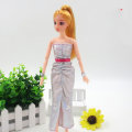 Miniatyrbild 3 av 5: 15-delad kostymdocka-set jeans bröllopsklänning klänning casual dr